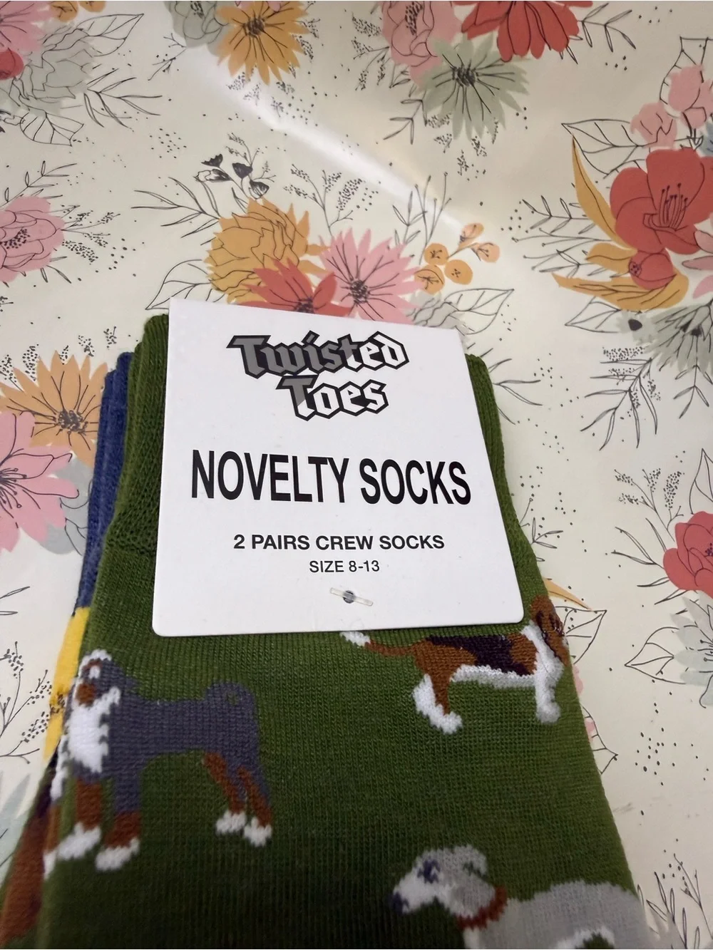 Twisted Toes Novelty Socks (2-Pack)